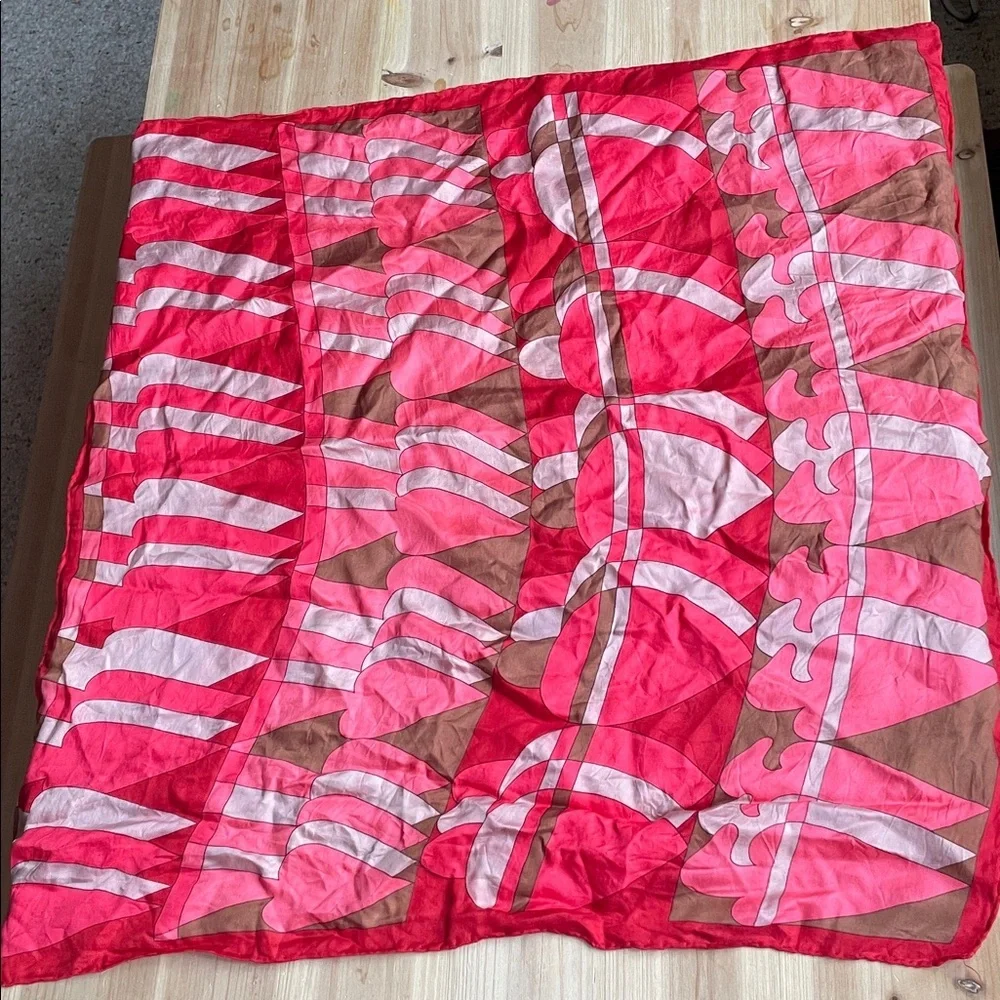 Bohemian Silk Blend Hair Scarf Multi Use Wrap